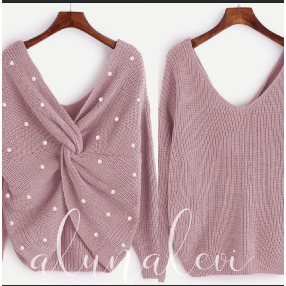 MOVING 🚚SALE REVERSiBLE TWIST BACK/PEARLS - Picture 6 of 6